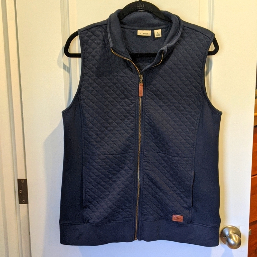 L.L. Bean Quilted Vest Womens